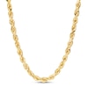Thumbnail Image 0 of Solid Rope Chain Necklace 10K Yellow Gold 24" 6.5mm