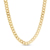 Thumbnail Image 0 of Hollow Curb Chain Necklace 10K Yellow Gold 22" Length 7.6mm