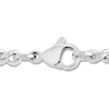 Thumbnail Image 3 of Diamond Cross Necklace 1/2 ct tw Stainless Steel 24"