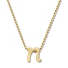 Thumbnail Image 1 of Alex Woo Autograph Letter N Necklace 14K Yellow Gold