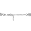 Thumbnail Image 2 of Braided Popcorn Chain Necklace Sterling Silver 16"