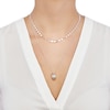 Thumbnail Image 3 of Sphere Layered Necklace Sterling Silver 16"