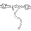 Thumbnail Image 3 of Circle Link Necklace Sterling Silver 17.5"