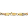Thumbnail Image 1 of Rope Chain Necklace 14K Tri-Color Gold 18"