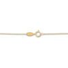 Thumbnail Image 2 of Textured Disc Layered Necklace 10K Yellow Gold 17" Length