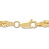 Thumbnail Image 2 of Solid Rope Chain Necklace 14K Yellow Gold 24" Appx. 3.8mm