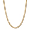 Thumbnail Image 0 of Hollow Miami Curb Chain Necklace 10K Yellow Gold 22" 7.4mm