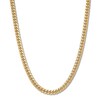 Thumbnail Image 1 of Hollow Miami Curb Chain Necklace 10K Yellow Gold 22" 7.4mm