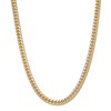 Thumbnail Image 0 of Hollow Miami Curb Chain Necklace 10K Yellow Gold 22" 7.4mm