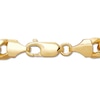 Thumbnail Image 1 of Hollow Miami Curb Chain Necklace 10K Yellow Gold 22" 7.4mm
