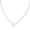 Thumbnail Image 1 of Heart Necklace Sterling Silver 18" Adjustable