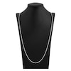 Thumbnail Image 4 of Solid Wheat Chain Necklace 14K White Gold 30" Length 1.85mm