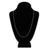 Thumbnail Image 4 of Solid Wheat Chain Necklace 14K Rose Gold 24" Length 1.25mm