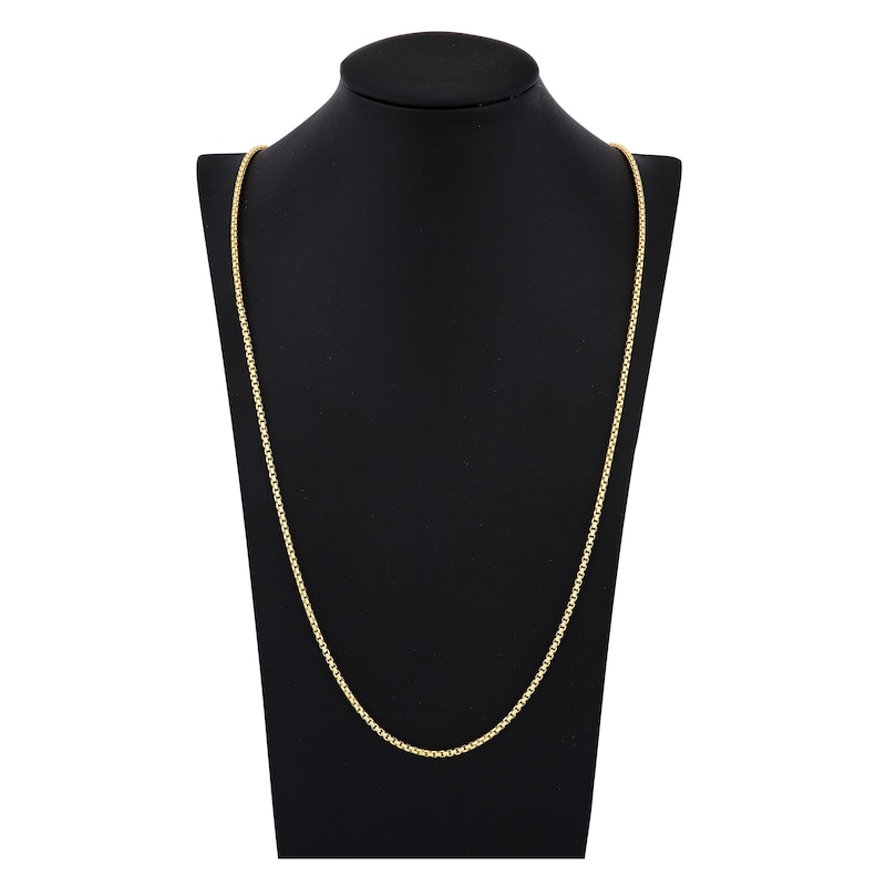 Main Image 4 of Hollow Box Chain 14K Yellow Gold 30" Length 2.8mm