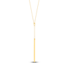 Thumbnail Image 2 of Bar Necklace 14K Yellow Gold 16"-18" Adjustable