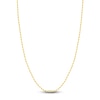 Thumbnail Image 1 of 18" Textured Solid Rope Chain 14K Yellow Gold Appx. 2.3mm