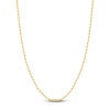Thumbnail Image 1 of 20" Textured Solid Rope Chain 14K Yellow Gold Appx. 2.7mm