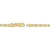 Thumbnail Image 3 of 20" Textured Solid Rope Chain 14K Yellow Gold Appx. 2.7mm
