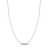 Thumbnail Image 1 of 24" Textured Solid Rope Chain 14K White Gold Appx. 2.7mm