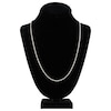 Thumbnail Image 4 of 24" Textured Solid Rope Chain 14K White Gold Appx. 2.7mm
