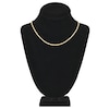 Thumbnail Image 4 of 18" Textured Solid Rope Chain 14K Yellow Gold Appx. 3mm