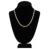 Thumbnail Image 4 of 20" Textured Solid Rope Chain 14K Yellow Gold Appx. 3mm