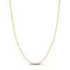 Thumbnail Image 1 of 22" Textured Solid Rope Chain 14K Yellow Gold Appx. 3mm