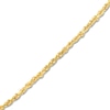 Thumbnail Image 2 of 22" Textured Solid Rope Chain 14K Yellow Gold Appx. 3mm
