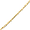 Thumbnail Image 2 of 24" Textured Solid Rope Chain 14K Yellow Gold Appx. 3mm