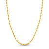 Thumbnail Image 1 of 20" Textured Solid Rope Chain 14K Yellow Gold Appx. 4.4mm