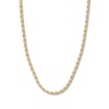 Thumbnail Image 1 of 22" Textured Solid Rope Chain 14K Yellow Gold Appx. 4.4mm