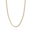 Thumbnail Image 0 of 24" Textured Solid Rope Chain 14K Yellow Gold Appx. 3.8mm