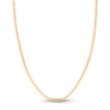 Thumbnail Image 0 of Solid Curb Chain 14K Yellow Gold 22" Appx. 3.7mm