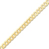 Thumbnail Image 2 of 20" Solid Curb Chain 14K Yellow Gold Appx. 4.4mm