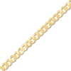 Thumbnail Image 2 of 30" Solid Curb Chain 14K Yellow Gold Appx. 4.95mm