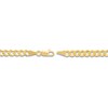 Thumbnail Image 2 of 30" Solid Curb Chain 14K Yellow Gold Appx. 4.95mm