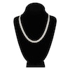 Thumbnail Image 4 of 20" Solid Curb Chain 14K White Gold Appx. 6.7mm