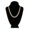 Thumbnail Image 3 of 20" Solid Curb Chain 14K Yellow Gold Appx. 6.7mm