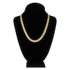 Thumbnail Image 4 of 20" Solid Curb Chain 14K Yellow Gold Appx. 6.7mm