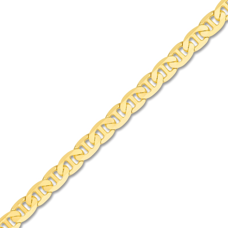 Main Image 2 of 30" Solid Mariner Link Chain 14K Yellow Gold Appx. 3.7mm