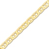 Thumbnail Image 1 of 22" Solid Mariner Chain 14K Yellow Gold Appx. 4.4mm