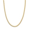 Thumbnail Image 1 of 22" Solid Cuban Chain Necklace 14K Yellow Gold Appx. 5mm