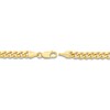 Thumbnail Image 3 of 22" Solid Cuban Chain Necklace 14K Yellow Gold Appx. 5mm