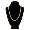 Thumbnail Image 4 of 22" Solid Cuban Chain Necklace 14K Yellow Gold Appx. 5mm