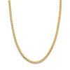 Thumbnail Image 1 of 24" Solid Cuban Chain Necklace 14K Yellow Gold Appx. 5mm