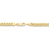 Thumbnail Image 3 of 24" Solid Cuban Chain Necklace 14K Yellow Gold Appx. 5mm