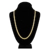 Thumbnail Image 4 of 24" Solid Cuban Chain Necklace 14K Yellow Gold Appx. 5mm