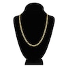 Thumbnail Image 4 of 22" Solid Figaro Chain Necklace 14K Two-Tone Gold Appx. 4.75mm