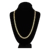 Thumbnail Image 4 of 24" Solid Figaro Chain Necklace 14K Two-Tone Gold Appx. 4.75mm