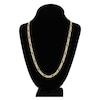 Thumbnail Image 3 of 20" Solid Figaro Chain Necklace 14K Two-Tone Gold Appx. 5.8mm